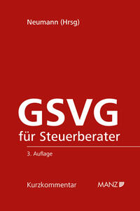 Vorderes Coverbild GSVG für Steuerberater