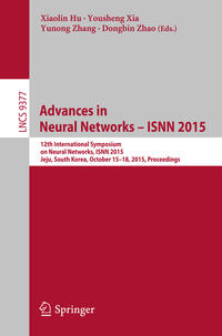 Vorderes Coverbild Advances in Neural Networks – ISNN 2015
