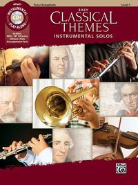 Vorderes Coverbild Easy Classical Themes Instrumental Solos