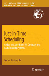 Vorderes Coverbild Just-in-Time Scheduling