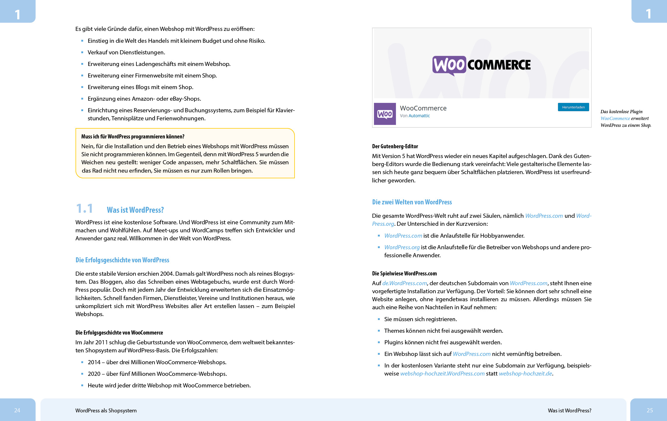Beispielinhalt (Bild) WooCommerce - Das große Handbuch