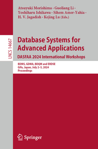 Vorderes Coverbild Database Systems for Advanced Applications. DASFAA 2024 International Workshops