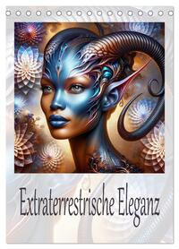 Vorderes Coverbild Extraterrestrische Eleganz (Tischkalender 2026 DIN A5 hoch), CALVENDO Monatskalender