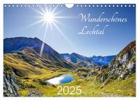 Vorderes Coverbild Wunderschönes Lechtal (Wandkalender 2025 DIN A4 quer), CALVENDO Monatskalender