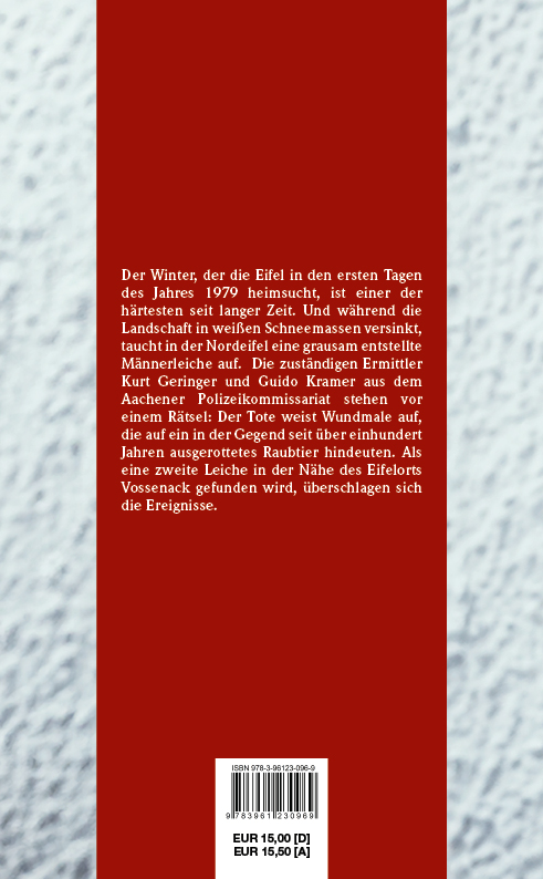 Rückseitencover Blutige Spuren