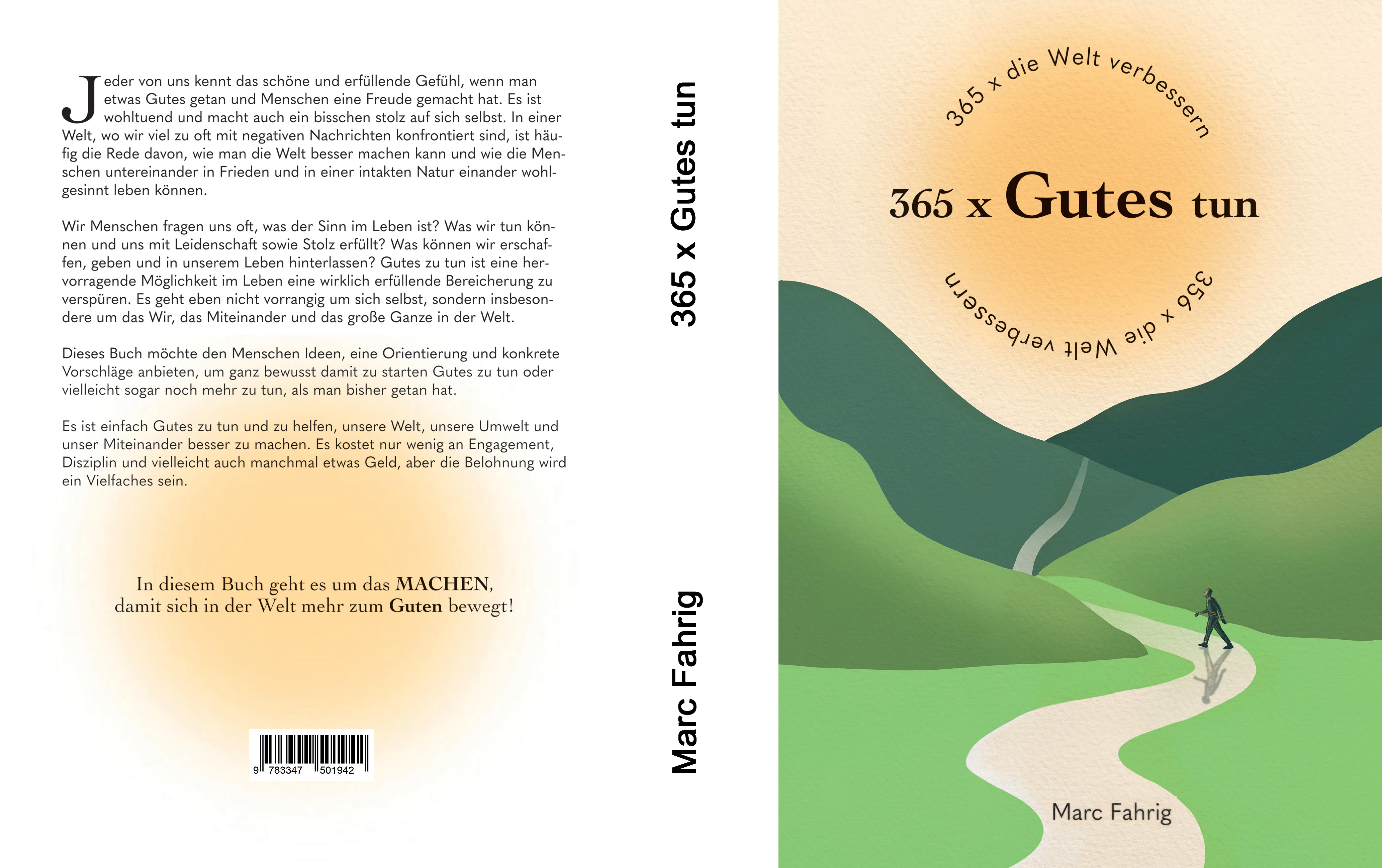 Gesamtes Coverbild 365 x die Welt verbessern