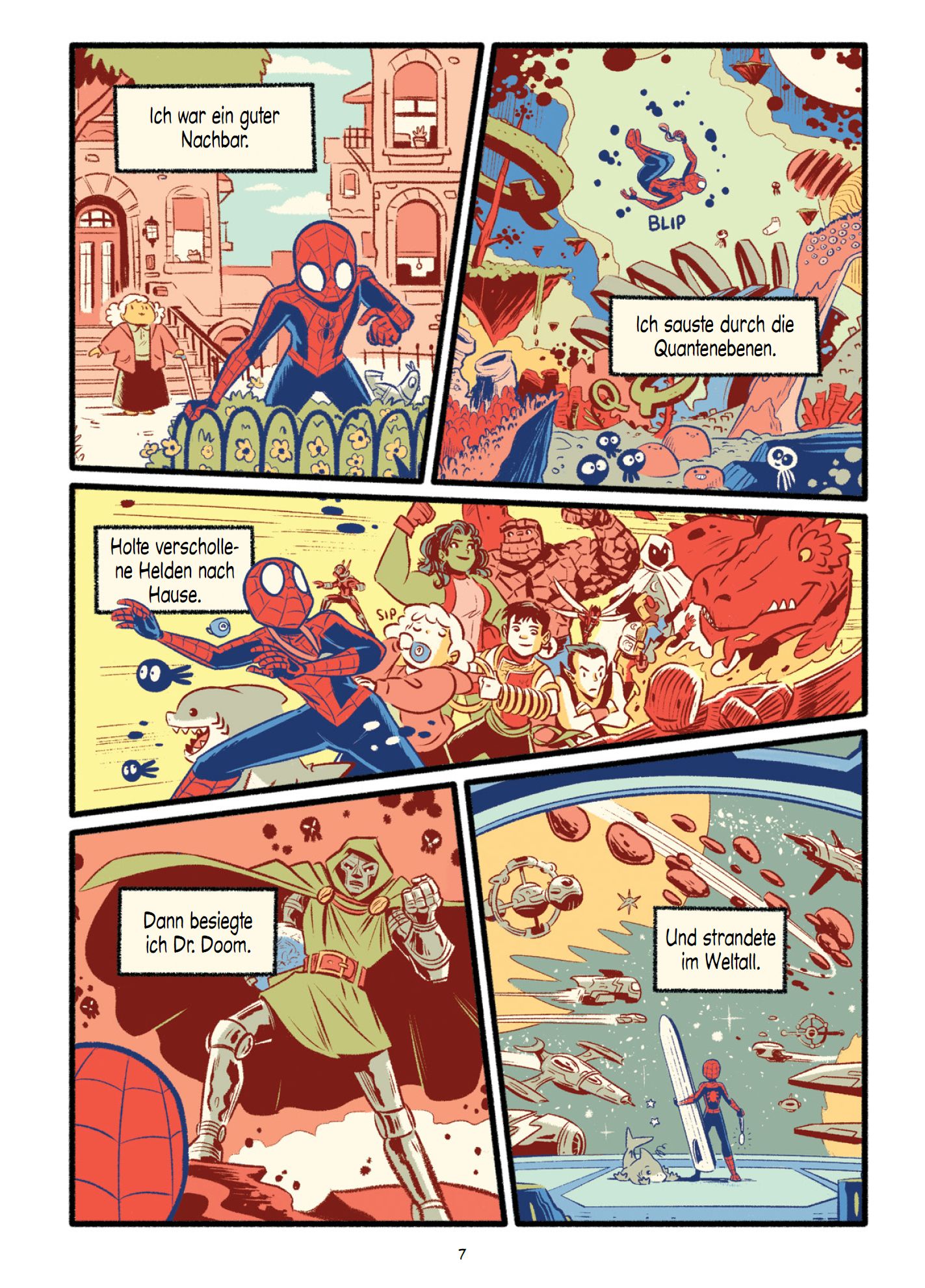 Beispielinhalt (Bild) Spider-Man: Chaos im Kosmos