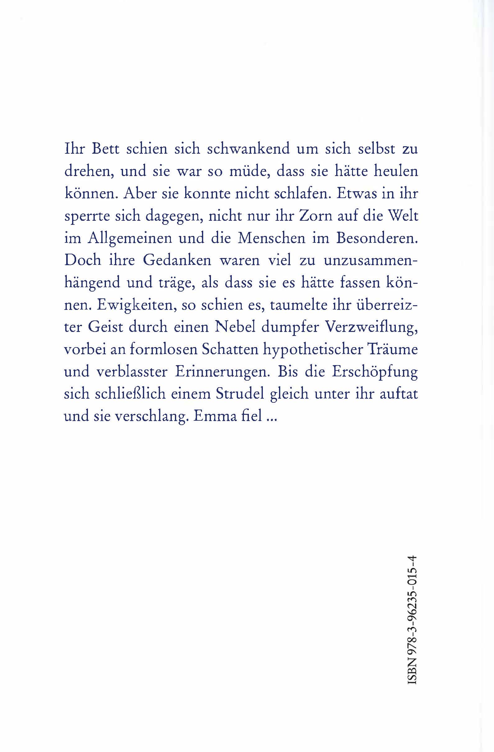 Rückseitencover Kobaltblau