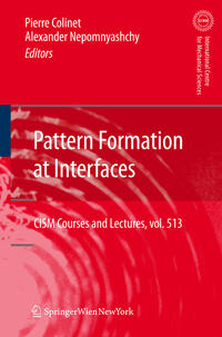 Vorderes Coverbild Pattern Formation at Interfaces