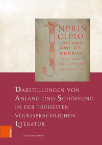 Vorderes Coverbild Darstellungen von Anfang und Schöpfung in der frühesten volkssprachlichen Literatur