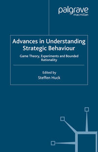 Vorderes Coverbild Advances in Understanding Strategic Behaviour