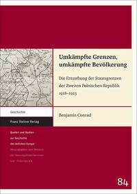 Vorderes Coverbild Umkämpfte Grenzen, umkämpfte Bevölkerung