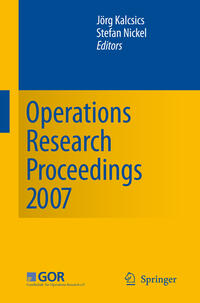Vorderes Coverbild Operations Research Proceedings 2007