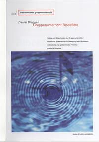 Vorderes Coverbild Gruppenunterricht Blockflöte