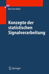 Vorderes Coverbild Konzepte der statistischen Signalverarbeitung