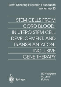Vorderes Coverbild Stem Cells from Cord Blood, in Utero Stem Cell Development and Transplantation-Inclusive Gene Therapy