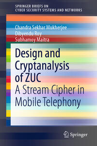 Vorderes Coverbild Design and Cryptanalysis of ZUC