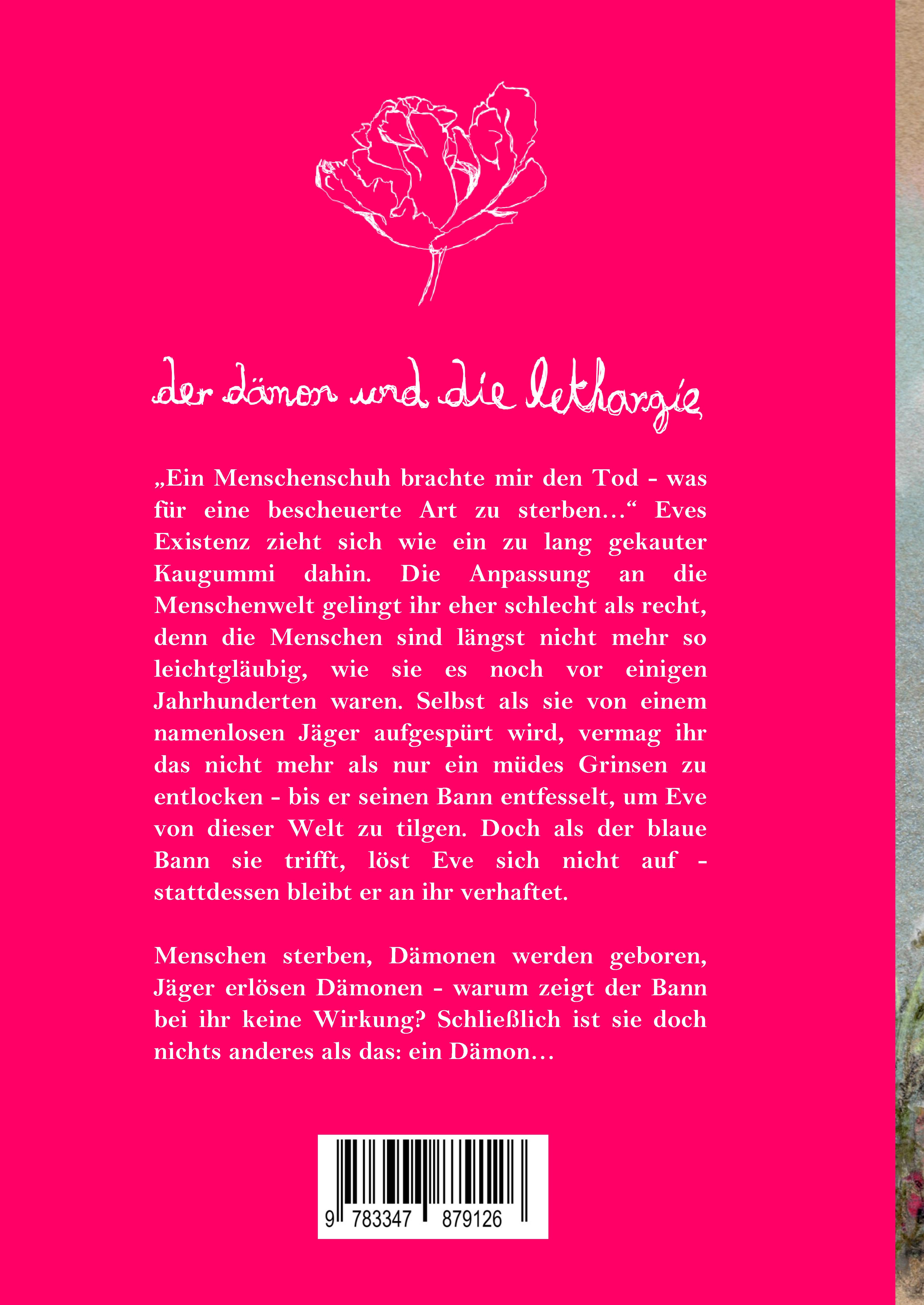 Rückseitencover der dämon und die lethargie
