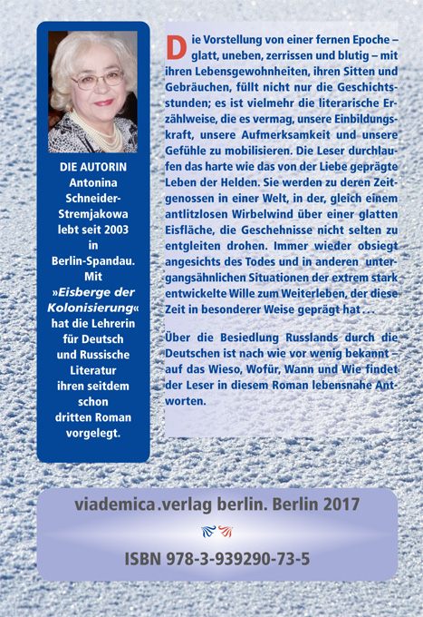 Rückseitencover Eisberge der Kolonisierung