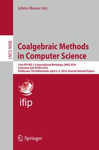 Vorderes Coverbild Coalgebraic Methods in Computer Science