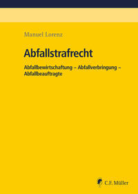 Vorderes Coverbild Abfallstrafrecht