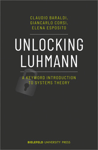 Vorderes Coverbild Unlocking Luhmann