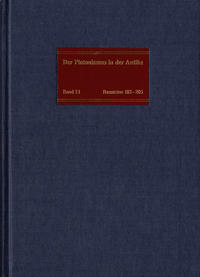 Vorderes Coverbild Die philosophische Lehre des Platonismus [4]