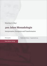 Vorderes Coverbild 300 Jahre Monadologie