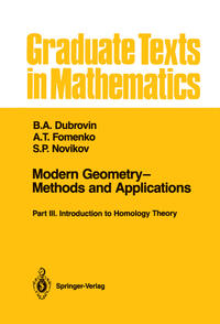 Vorderes Coverbild Modern Geometry—Methods and Applications