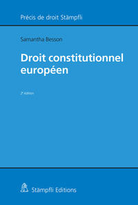 Vorderes Coverbild Droit constitutionnel européen