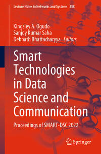 Vorderes Coverbild Smart Technologies in Data Science and Communication