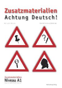 Vorderes Coverbild Zusatzmaterialien Achtung Deutsch A1