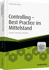 Vorderes Coverbild Controlling - Best Practice im Mittelstand - inkl. Arbeitshilfen online