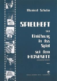 Vorderes Coverbild Spielheft zur Einführung in das Spiel auf dem Hackbrett Teil 1 - Spielheft 1
