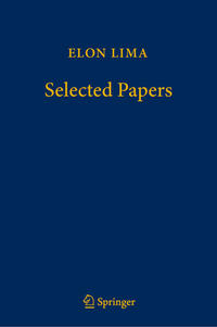 Vorderes Coverbild Elon Lima - Selected Papers