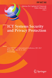 Vorderes Coverbild ICT Systems Security and Privacy Protection