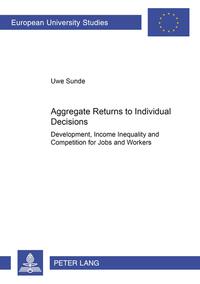 Vorderes Coverbild Aggregate Returns to Individual Decisions
