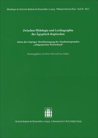 Vorderes Coverbild Zwischen Philologie und Lexikographie des Ägyptisch-Koptischen