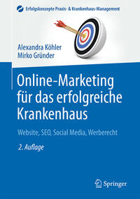 Vorderes Coverbild Online-Marketing für das erfolgreiche Krankenhaus