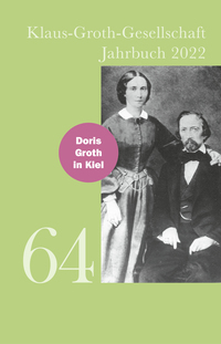 Vorderes Coverbild Klaus Groth Jahrbuch 2022