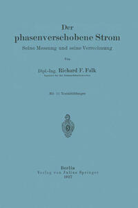 Vorderes Coverbild Der phasenverschobene Strom