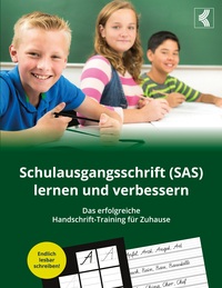 Vorderes Coverbild Schulausgangsschrift (SAS) lernen und verbessern - Das erfolgreiche Handschrift-Training für Zuhause