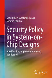 Vorderes Coverbild Security Policy in System-on-Chip Designs