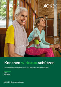 Vorderes Coverbild Knochen wirksam schützen
