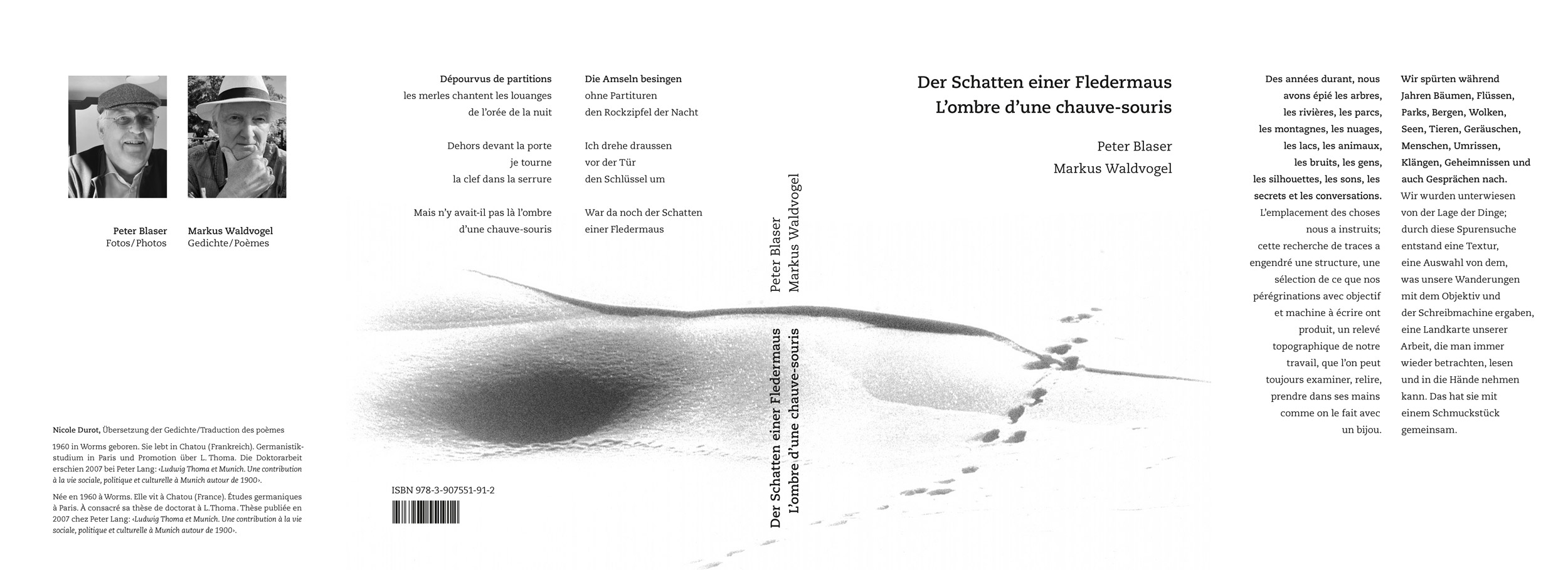 Gesamtes Coverbild Der Schatten einer Fledermaus | L’ombre d’une chauve-souris