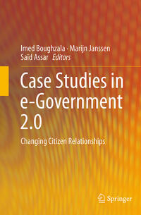 Vorderes Coverbild Case Studies in e-Government 2.0