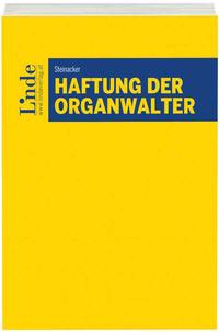 Vorderes Coverbild Haftung der Organwalter