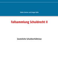 Vorderes Coverbild Fallsammlung Schuldrecht II