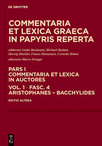 Vorderes Coverbild Aristophanes - Bacchylides
