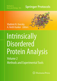 Vorderes Coverbild Intrinsically Disordered Protein Analysis